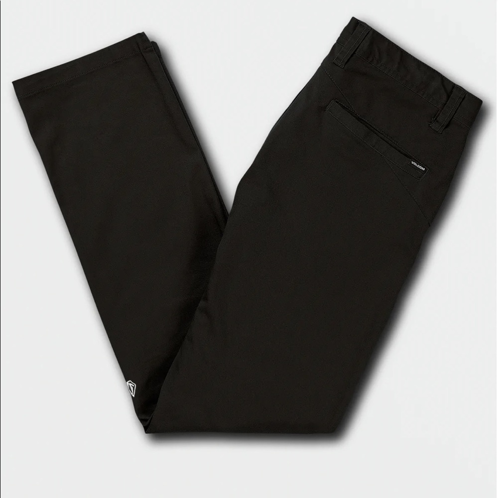 Volcom Fricking Modern Black chino pants size 28